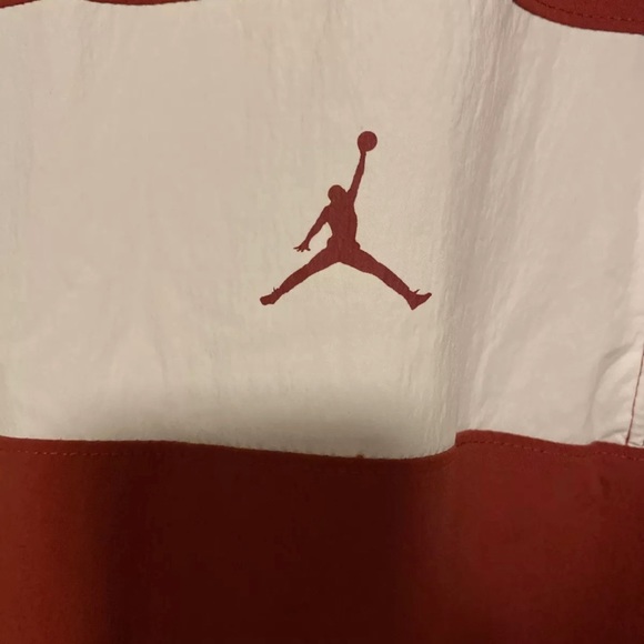 Nike Jordan Oklahoma OU Sooners 1/4 Zip Jacket Mens Size XXL & L AT8042-613 - Picture 3 of 3